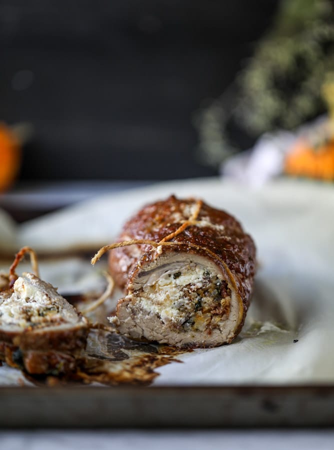 胡桃，苹果和山羊奶酪馅猪里脊肉我嚎叫嚎叫#pork #squash #holiday #recipes欧宝平台怎么样